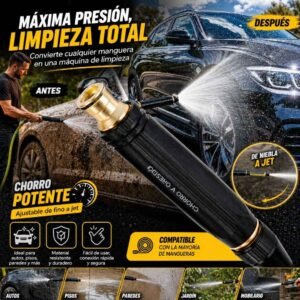 BOQUILLA PARA MANGUERA ALTA PRESIÓN PARA UNA LIMPIEZA IMPECABLE